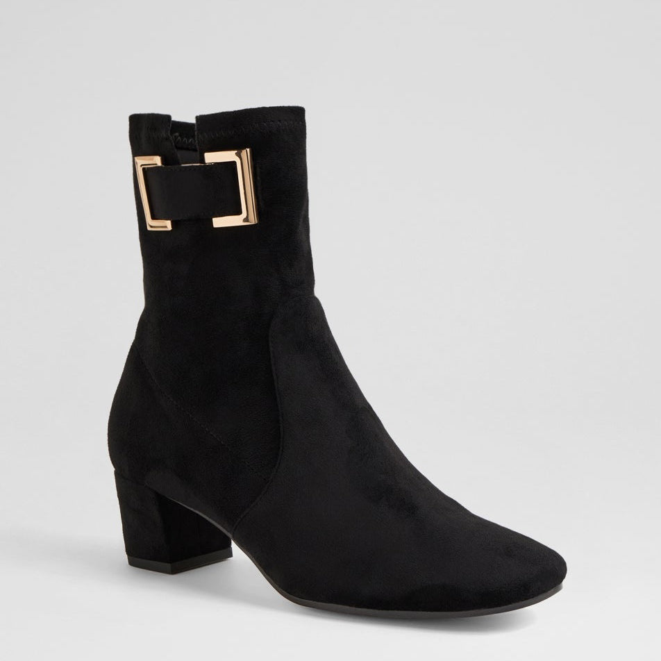 DJANGO & JULIETTE HARISS BLACK - Women Boots - Collective Shoes 