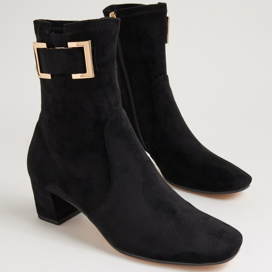 DJANGO & JULIETTE HARISS BLACK - Women Boots - Collective Shoes 