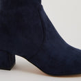 Load image into Gallery viewer, DJANGO & JULIETTE HARISS NAVY - Women Boots - Collective Shoes 
