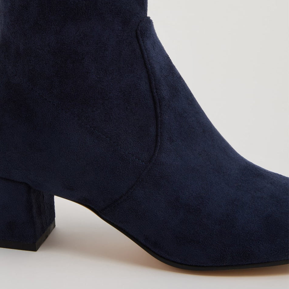 DJANGO & JULIETTE HARISS NAVY - Women Boots - Collective Shoes 