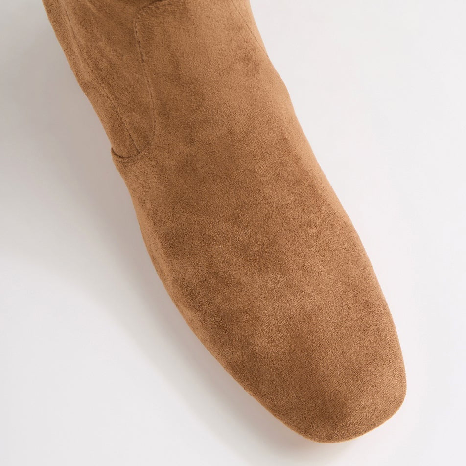 DJANGO & JULIETTE HARISS LT CHOC - Women Boots - Collective Shoes 