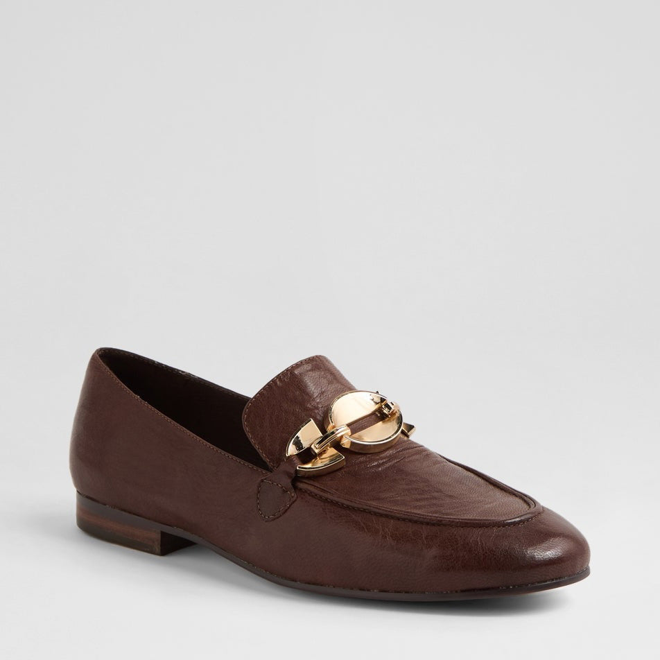DJANGO & JULIETTE ILYSA COGNAC - Women Loafers - Collective Shoes 