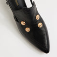 Load image into Gallery viewer, DJANGO & JULIETTE MILLSO BLACK - Women Heels - Collective Shoes 
