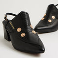 Load image into Gallery viewer, DJANGO & JULIETTE MILLSO BLACK - Women Heels - Collective Shoes 
