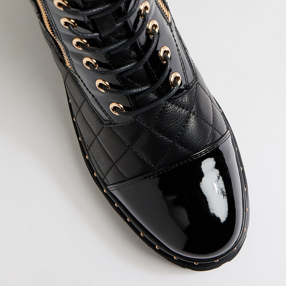 DJANGO & JULIETTE OWEMMIA BLACK - Women Boots - Collective Shoes 