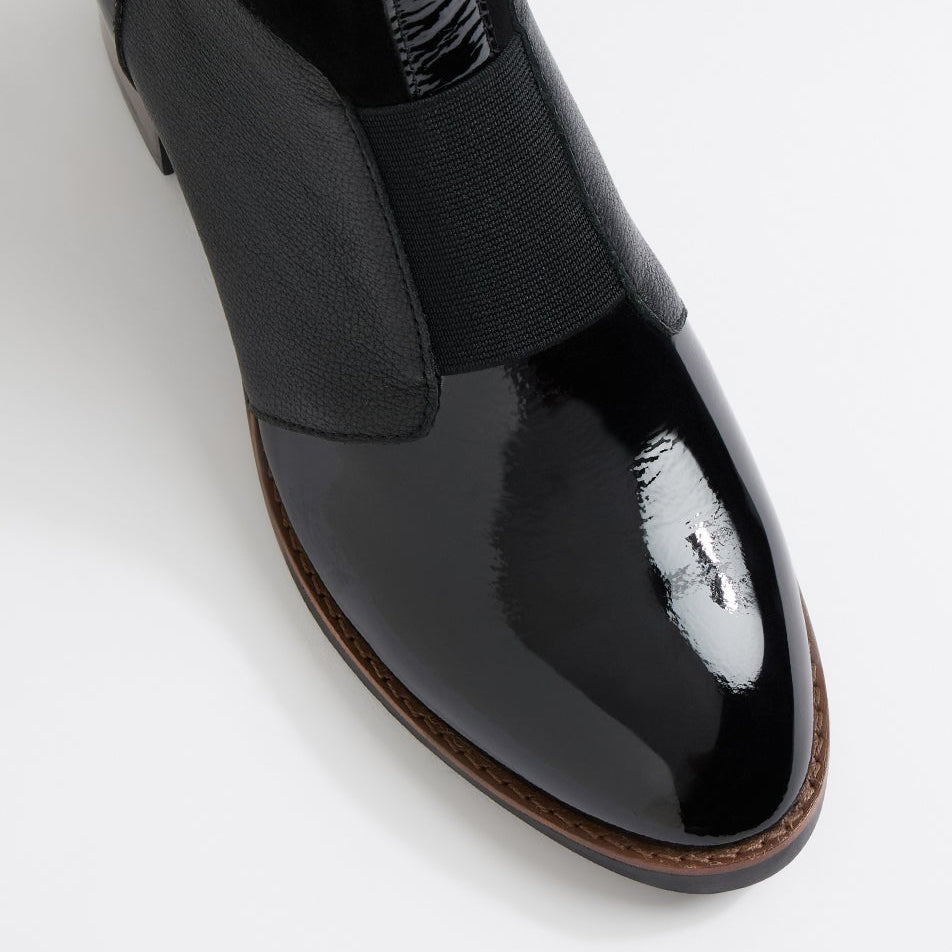 DJANGO & JULIETTE TRAIGS BLACK - Women Boots - Collective Shoes 