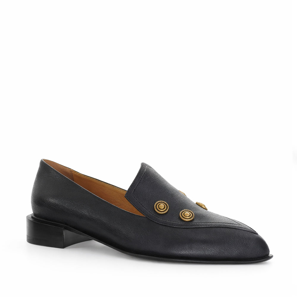 DJANGO & JULIETE EMBLAS BLACK - Women Loafers - Collective Shoes 