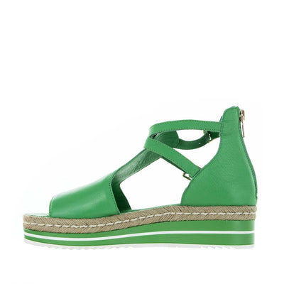 DJANGO & JULIETTE ALEXYS EMERALD - Women Sandals - Collective Shoes 