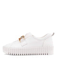 Load image into Gallery viewer, DJANGO & JULIETTE BAGE WHITE - Women Slip On - Collective Shoes 
