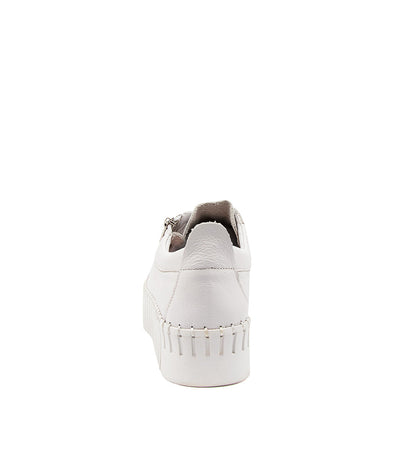 DJANGO & JULIETTE BUMP WHITE - Women sneakers - Collective Shoes 