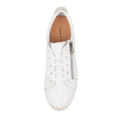 DJANGO & JULIETTE BUMP WHITE - Women sneakers - Collective Shoes 