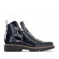 Load image into Gallery viewer, DJANGO & JULIETTE DOTTIZ NAVY PATENT - Women Boots - Collective Shoes 

