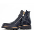 Load image into Gallery viewer, DJANGO & JULIETTE DOTTIZ NAVY PATENT - Women Boots - Collective Shoes 
