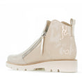 Load image into Gallery viewer, DJANGO & JULIETTE DOTTIZ VANILLA OATMEAL PATENT - Women Boots - Collective Shoes 
