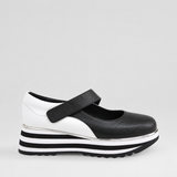 black WHITE