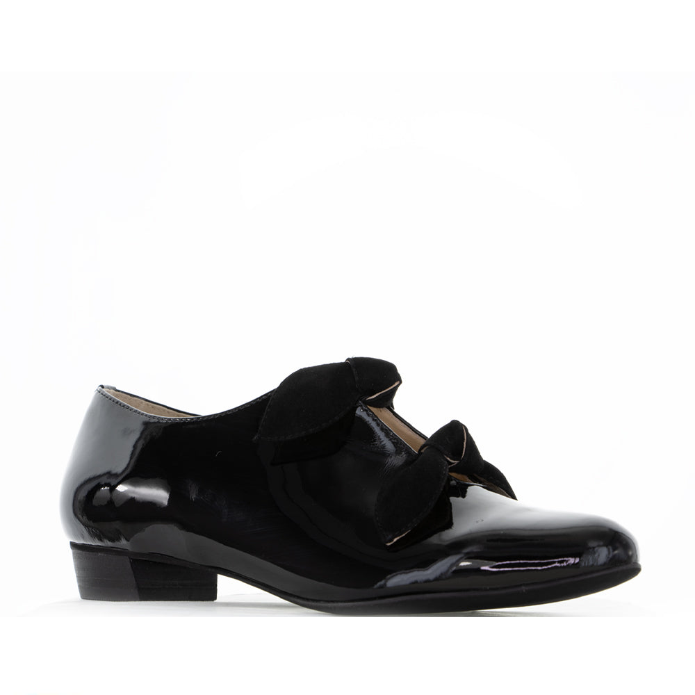 DJANGO & JULIETTE ELMAS BLACK PATENT - Women Heels - Collective Shoes 