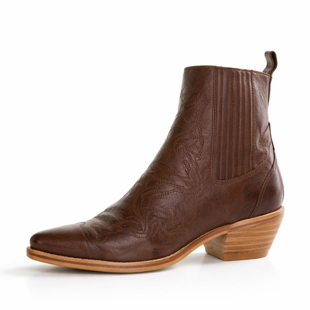 DJANGO & JULIETTE EVERADO CHOCO - Women Boots - Collective Shoes 