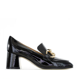 DJANGO & JULIETTE KEEFE BLACK PATENT - Women Heels - Collective Shoes 