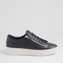 DJANGO & JULIETTE LAILA NAVY WHITE - Women Sneakers - Collective Shoes 