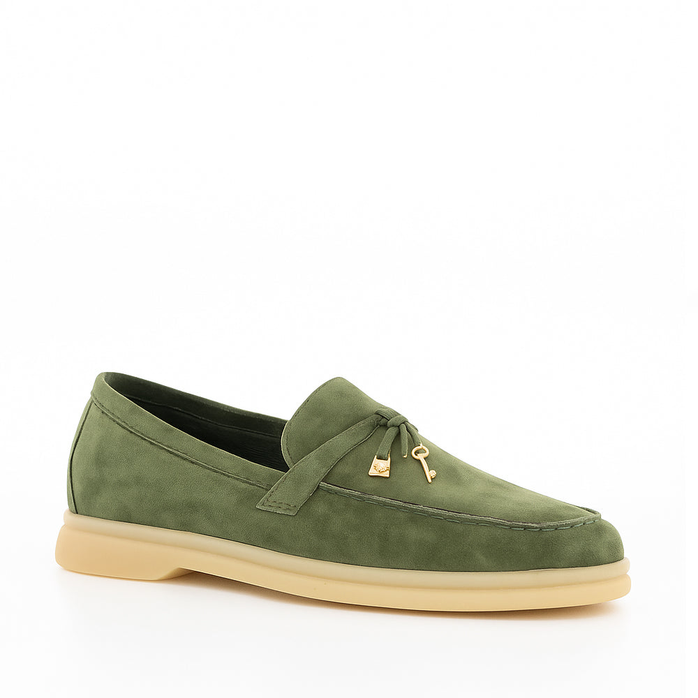 DJANGO & JULIETTE LYDEA OLIVE - Women Loafers - Collective Shoes 