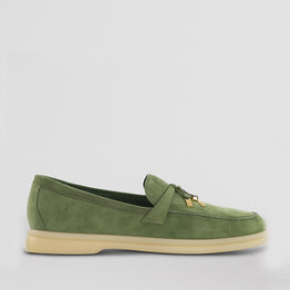 DJANGO & JULIETTE LYDEA OLIVE - Women Loafers - Collective Shoes 