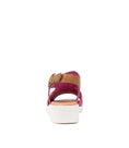 Load image into Gallery viewer, DJANGO & JULIETTE MADIS FUCHSIA DK TAN - Women Sandals - Collective Shoes 
