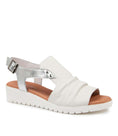 Load image into Gallery viewer, DJANGO & JULIETTE MADIS WHITE SILVER - Women Sandals - Collective Shoes 
