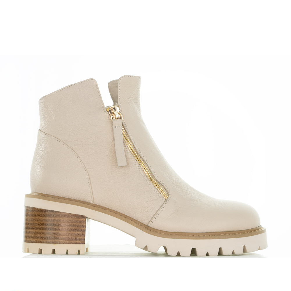 DJANGO & JULIETTE MCGUIRE VANILLA - Women Boots - Collective Shoes 
