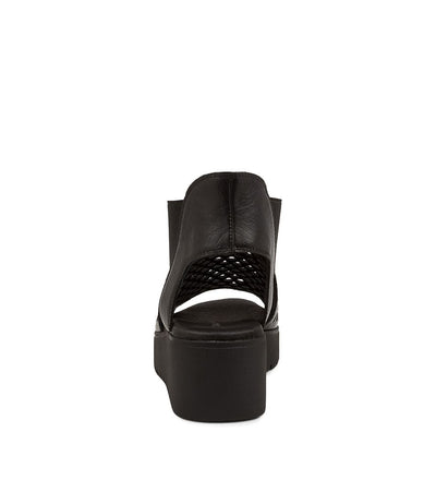 DJANGO & JULIETTE ODEYA BLACK - Women Sandals - Collective Shoes 