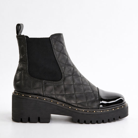 DJANGO & JULIETTE OWILIO BLACK - Women Boots - Collective Shoes 