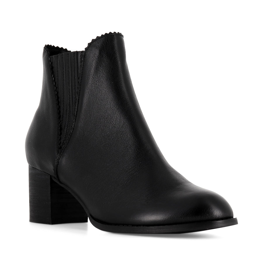 DJANGO & JULIETTE SANITY BLACK BLACK HEEL - Women Boots - Collective Shoes 