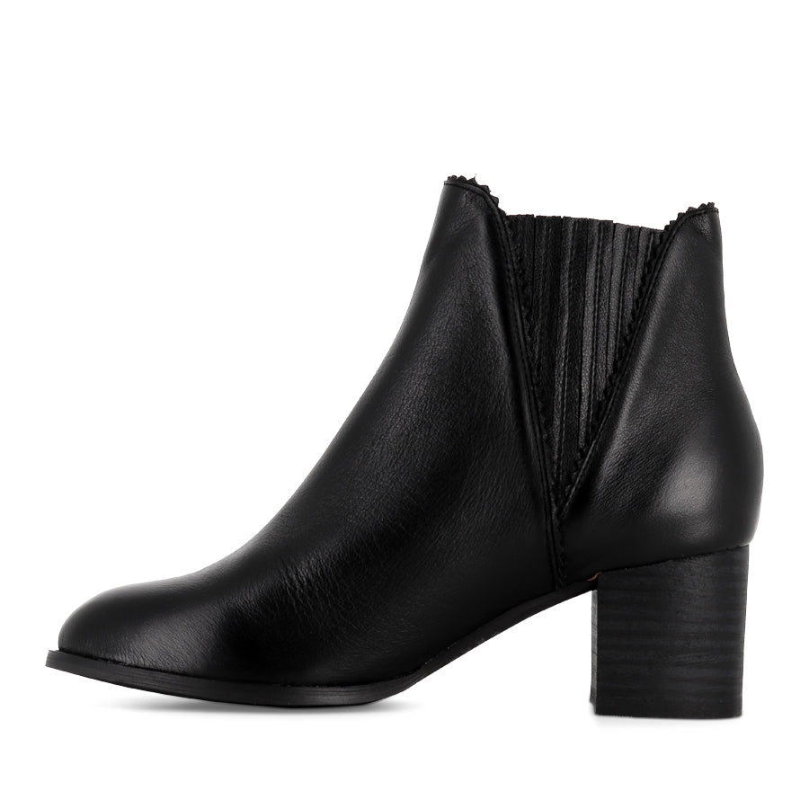 DJANGO & JULIETTE SANITY BLACK BLACK HEEL - Women Boots - Collective Shoes 