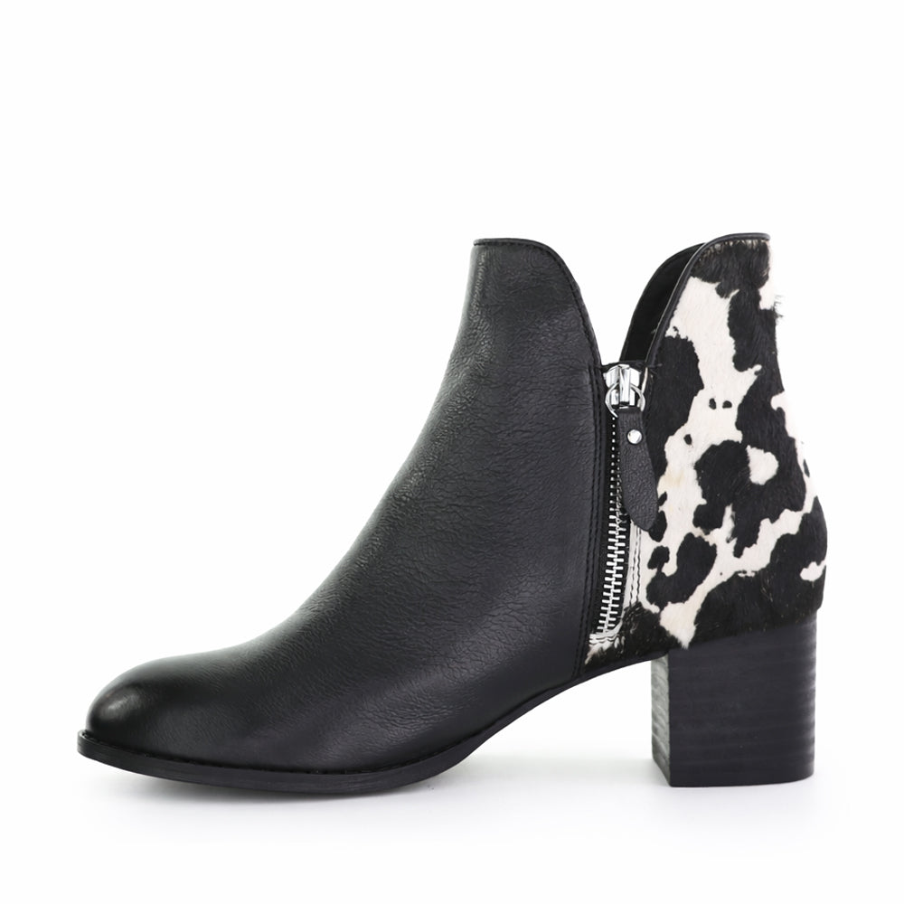 DJANGO & JULIETTE SHIANNELY BLACK PONY - Women Boots - Collective Shoes 