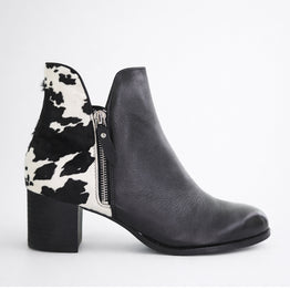 DJANGO & JULIETTE SHIANNELY BLACK PONY - Women Boots - Collective Shoes 