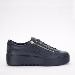 DJANGO & JULIETTE WOLFETA NAVY - Women Sneakers - Collective Shoes 