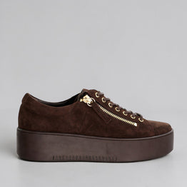 DJANGO & JULIETTE WOLFIE CHOCO SUEDE - Women sneakers - Collective Shoes 