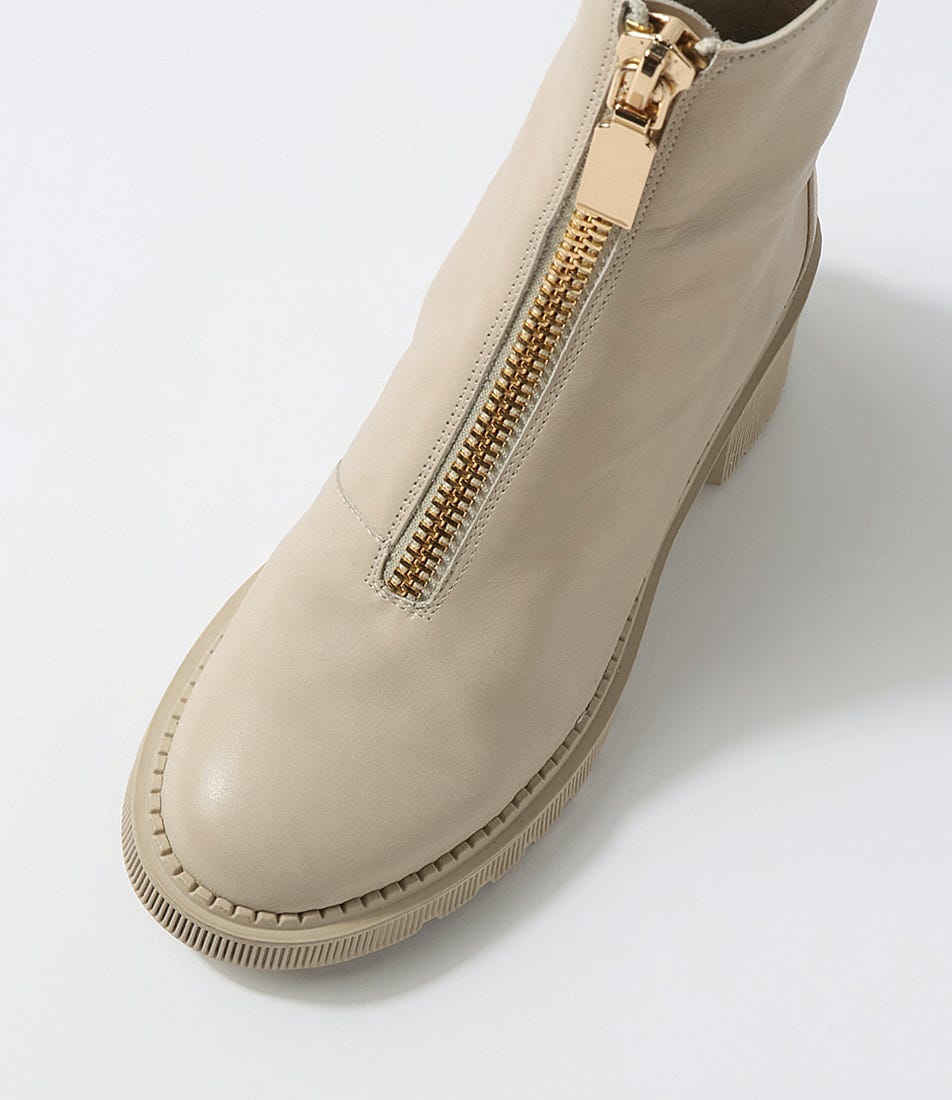 DJANGO & JULIETTE ZOSIA ALMOND - Women Boots - Collective Shoes 