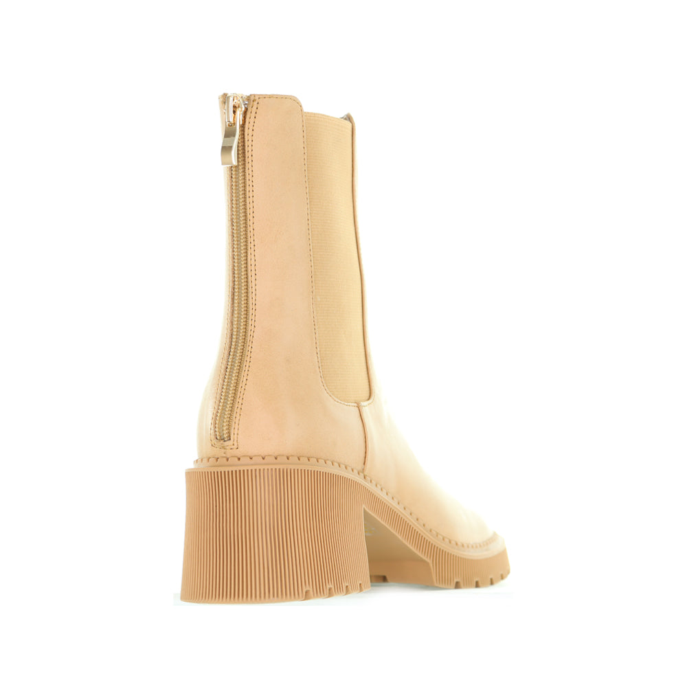DJANGO & JULIETTE ZOZO CAPPUCCINO - Women Boots - Collective Shoes 