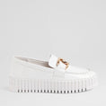 Load image into Gallery viewer, DJANGO & JULIETTE BRONTIS WHITE PATENT - Women Loafers - Collective Shoes 

