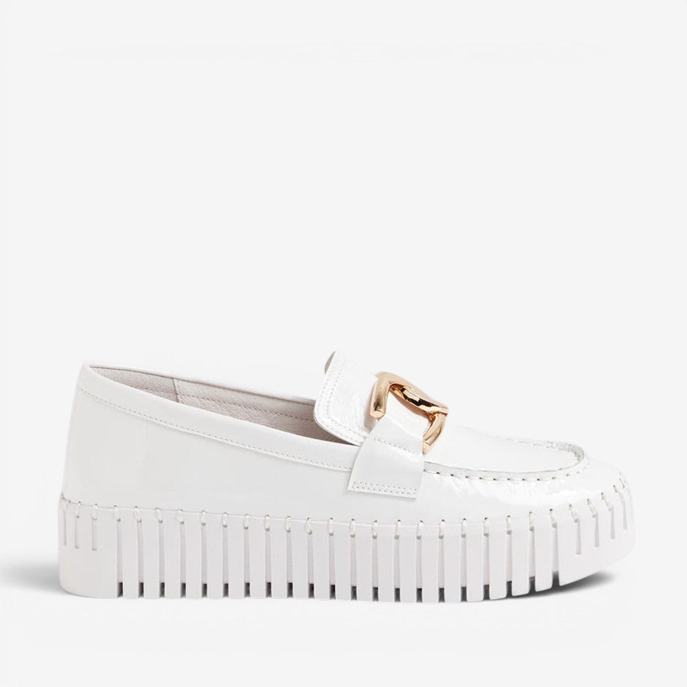 DJANGO & JULIETTE BRONTIS WHITE PATENT