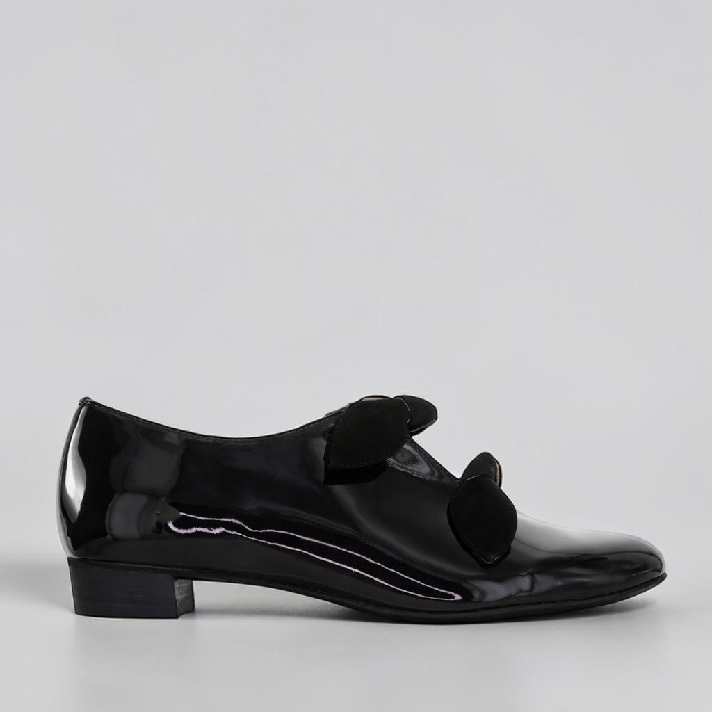 DJANGO & JULIETTE ELMAS BLACK PATENT - Women Heels - Collective Shoes 