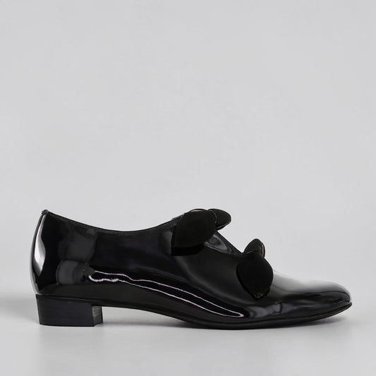 DJANGO & JULIETTE ELMAS BLACK PATENT - Women Heels - Collective Shoes 