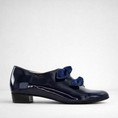 Load image into Gallery viewer, DJANGO & JULIETTE ELMAS NAVY PATENT - Women Heels - Collective Shoes 
