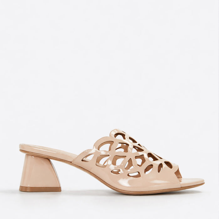 DJANGO & JULIETTE ILESAT CAFE PATENT - Women Heels - Collective Shoes 
