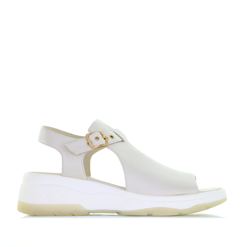 DJANGO & JULIETTE OCKS IVORY - Women Sandals - Collective Shoes 