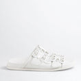 Load image into Gallery viewer, DJANGO & JULIETTE TOLINE WHITE MESH - Women slippers - Collective Shoes 

