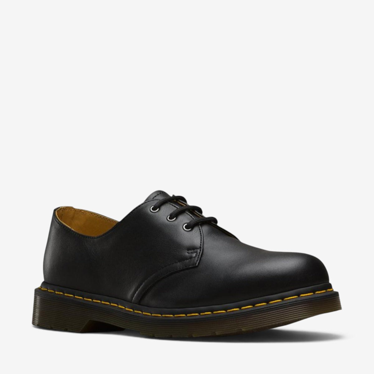 DR MARTENS 1461 3 EYE BLACK NAPPA