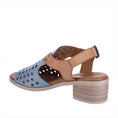 Load image into Gallery viewer, LE SANSA DOHA NAVY TAN - Women Sandals - Collective Shoes 
