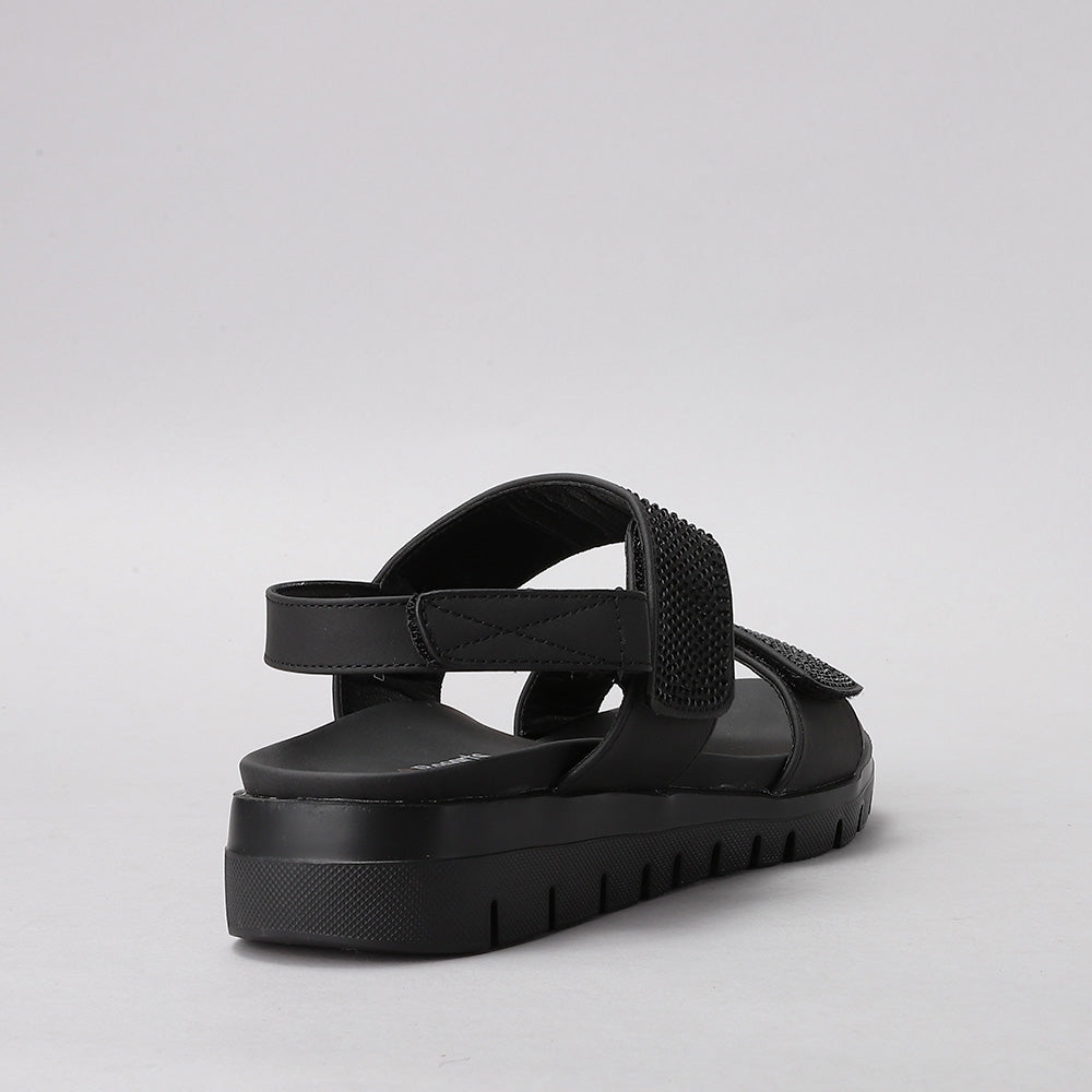 CC RESORTS DOMINIC BLACK - Women Sandals - Collective Shoes 