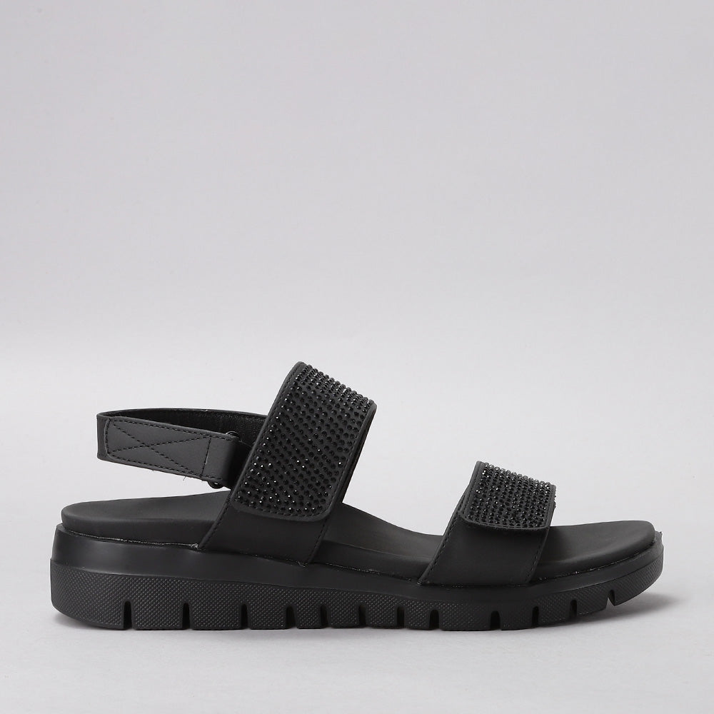 CC RESORTS DOMINIC BLACK - Women Sandals - Collective Shoes 